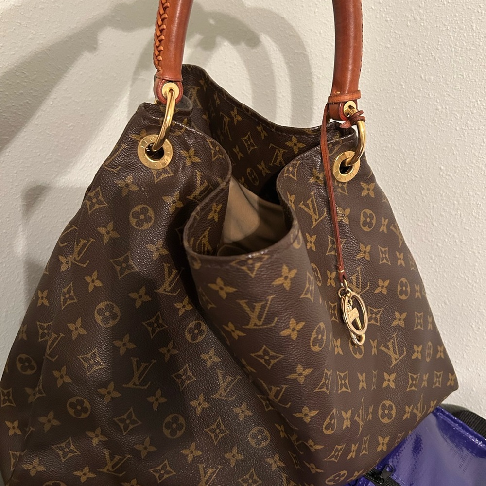 Louis Vuitton Brown Monogram Tote Bag